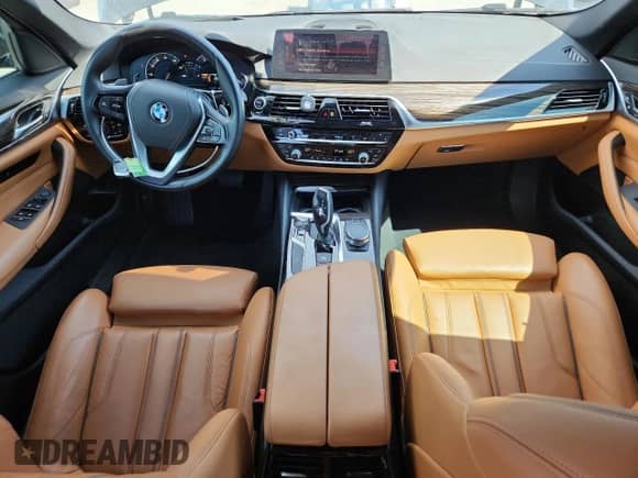 2018 BMW 5 Series 540i with VIN WBAJE5C55JWA95888, listed as a Copart auction lot 70040025 with 68,306 mi miles and Salvage title. Bid and sale history available at DreamBid. Image 8.