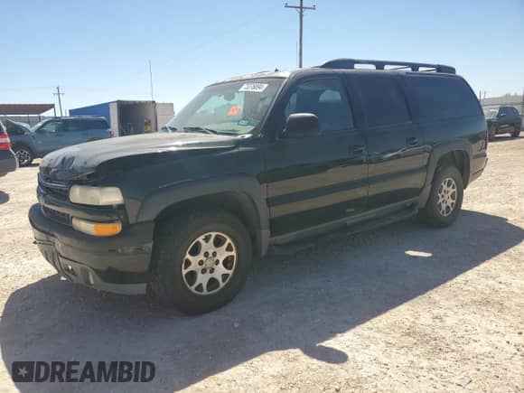 2002 Chevrolet Suburban LS with VIN 3GNFK16Z62G280125, listed as a Copart auction lot 73376894 with 230,480 mi miles and Salvage title. Bid and sale history available at DreamBid. Image 1.