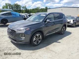 2020 Hyundai Santa Fe Limited с VIN 5NMS53AA9LH255494, выставлен на аукционе Copart как лот 61452575 с пробегом 22 744 миль миль и Списание • Salvage title. История ставок и продаж доступна на DreamBid. Изображение 1.
