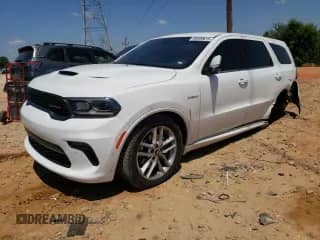 2022 Dodge Durango R/T Plus with VIN 1C4SDJCT5NC105034, listed as a Copart auction lot 66009615 with 84,626 mi miles and Salvage title. Bid and sale history available at DreamBid. Image 1.