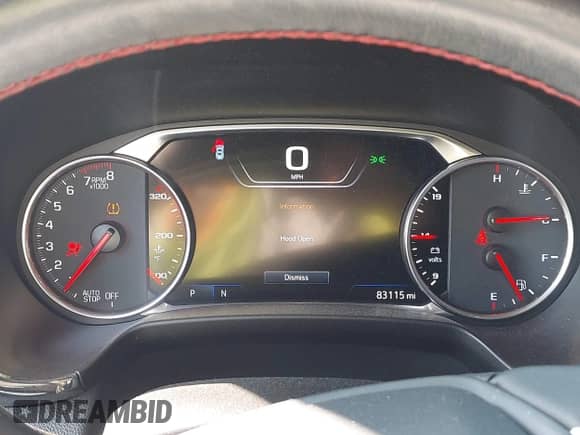 2019 Chevrolet Blazer RS z VIN 3GNKBJRS9KS669500, wystawiony jako IAAI lot #42892626 z przebiegiem 83 115 mil mil oraz . Historia ofert i sprzedaży dostępna na DreamBid. Obrazek 7.