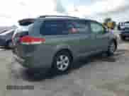 2011 Toyota Sienna LE AAS with VIN 5TDKK3DC8BS105846, listed as a Copart auction lot 55756855 with 122,042 mi miles and Salvage title. Bid and sale history available at DreamBid. Image 3.