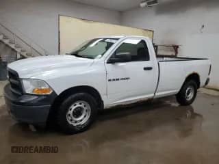 2012 Ram 1500 ST with VIN 3C6JD6DK7CG141839, listed as a Copart auction lot 84421655 with 34,886 mi miles and Clean title. Bid and sale history available at DreamBid. Image 1.