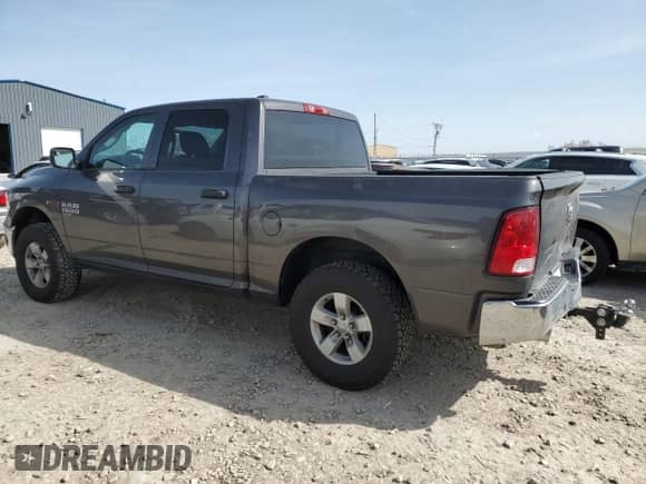 2019 Ram 1500 Tradesman z VIN 1C6RR7KM3KS682392, wystawiony jako Copart lot #52259225 z przebiegiem 88 380 mil mil oraz Szkoda całkowita • Salvage title. Historia ofert i sprzedaży dostępna na DreamBid. Obrazek 2.