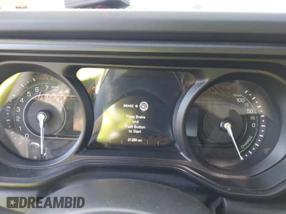 2024 Jeep Wrangler Sahara with VIN 1C4RJXP63RW331558, listed as a IAAI auction lot 43519934 with 21,359 mi miles and . Bid and sale history available at DreamBid. Image 7.