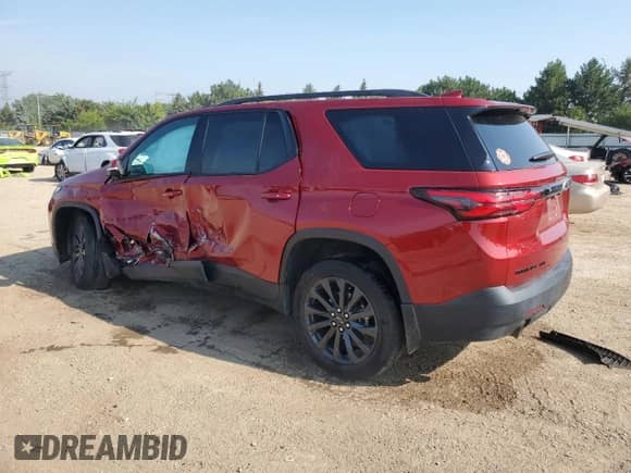 2023 Chevrolet Traverse RS с VIN 1GNEVJKW0PJ307095, выставлен на аукционе Copart как лот 67788345 с пробегом 36 436 миль миль и Списание • Salvage title. История ставок и продаж доступна на DreamBid. Изображение 2.