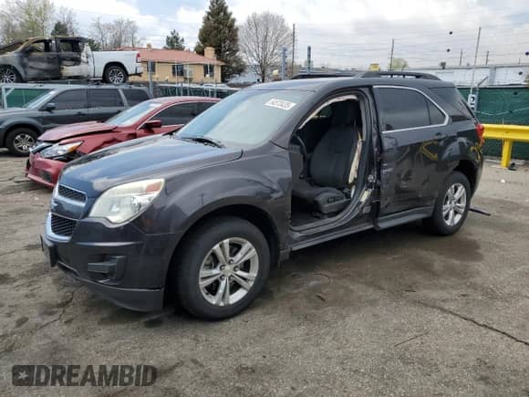 2013 Chevrolet Equinox LT z VIN 2GNFLEEK0D6406339, wystawiony jako Copart lot #54570435 z przebiegiem 94 358 mil mil oraz Szkoda całkowita • Salvage title. Historia ofert i sprzedaży dostępna na DreamBid. Obrazek 1.