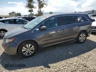 2014 Honda Odyssey EX с VIN 5FNRL5H47EB092137, выставлен на аукционе Copart как лот 80919765 с пробегом 222 237 миль миль и Списание • Salvage title. История ставок и продаж доступна на DreamBid. Изображение 1.