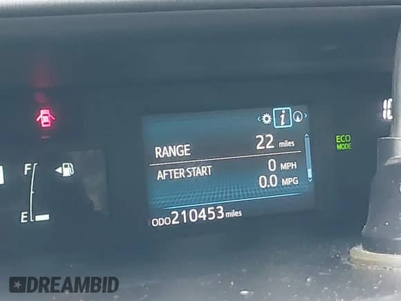 2016 Toyota Prius Two z VIN JTDZN3EU0GJ047104, wystawiony jako IAAI lot #41459476 z przebiegiem 210 453 mil mil oraz . Historia ofert i sprzedaży dostępna na DreamBid. Obrazek 16.