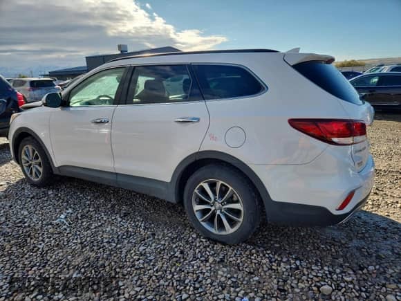 2017 Hyundai Santa Fe SE with VIN KM8SNDHF2HU174646, listed as a Copart auction lot 86710155 with 117,199 mi miles and Salvage title. Bid and sale history available at DreamBid. Image 2.
