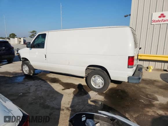2014 Ford Econoline Cargo Commercial with VIN 1FTNE2EL9EDA49784, listed as a Copart auction lot 80670415 with 74,692 mi miles and Salvage title. Bid and sale history available at DreamBid. Image 2.