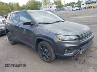 2023 Jeep Compass Trailhawk с VIN 3C4NJDDNXPT554255, выставлен на аукционе IAAI как лот 43222719 с пробегом 26 655 миль миль и . История ставок и продаж доступна на DreamBid. Изображение 1.
