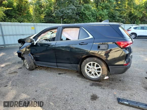2023 Chevrolet Equinox LT с VIN 3GNAXKEG2PL145689, выставлен на аукционе Copart как лот 72084705 с пробегом 67 344 миль миль и Списание • Salvage title. История ставок и продаж доступна на DreamBid. Изображение 2.
