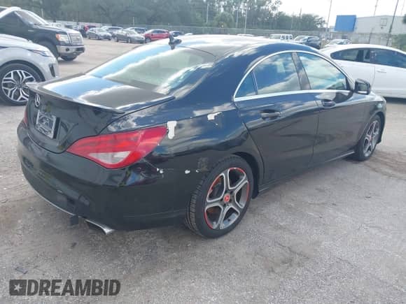 2014 Mercedes-Benz CLA 250 with VIN WDDSJ4GB9EN146272, listed as a IAAI auction lot 43476805 with 135,780 mi miles and . Bid and sale history available at DreamBid. Image 4.