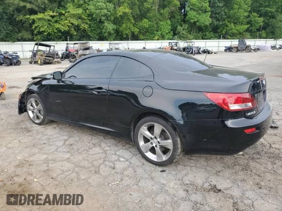 2010 Lexus IS 350 C с VIN JTHFE2C21A2500712, выставлен на аукционе Copart как лот 67132645 с пробегом 157 013 миль миль и Списание • Salvage title. История ставок и продаж доступна на DreamBid. Изображение 2.