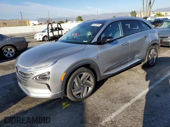 2023 Hyundai NEXO Limited с VIN KM8J84A6XPU034372, выставлен на аукционе Copart как лот 46191835 с пробегом 21 507 миль миль и Списание • Salvage title. История ставок и продаж доступна на DreamBid. Изображение 1.