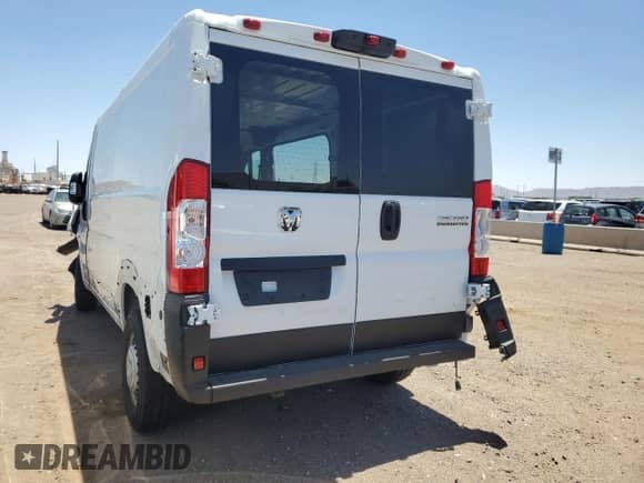 2025 Ram ProMaster Cargo Tradesman с VIN 3C6LRVVG8SE514900, выставлен на аукционе Copart как лот 62186285 с пробегом Не указан миль и Списание • Salvage title. История ставок и продаж доступна на DreamBid. Изображение 2.
