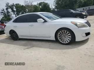 2014 Hyundai Equus Ultimate z VIN KMHGH4JH1EU082951, wystawiony jako Copart lot #78221134 z przebiegiem 166 501 mil mil oraz Szkoda całkowita • Salvage title. Historia ofert i sprzedaży dostępna na DreamBid. Obrazek 4.
