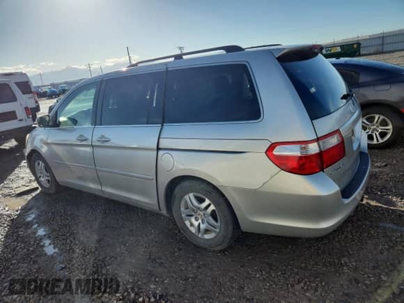 2007 Honda Odyssey EX-L z VIN 5FNRL38697B456826, wystawiony jako Copart lot #85890275 z przebiegiem 287 303 mil mil oraz Czysty tytuł • Clean title. Historia ofert i sprzedaży dostępna na DreamBid. Obrazek 2.