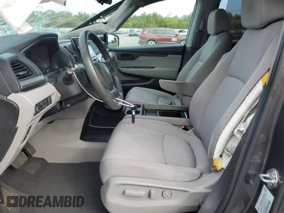 2019 Honda Odyssey EX with VIN 5FNRL6H53KB034326, listed as a Copart auction lot 81012105 with 90,266 mi miles and Salvage title. Bid and sale history available at DreamBid. Image 7.