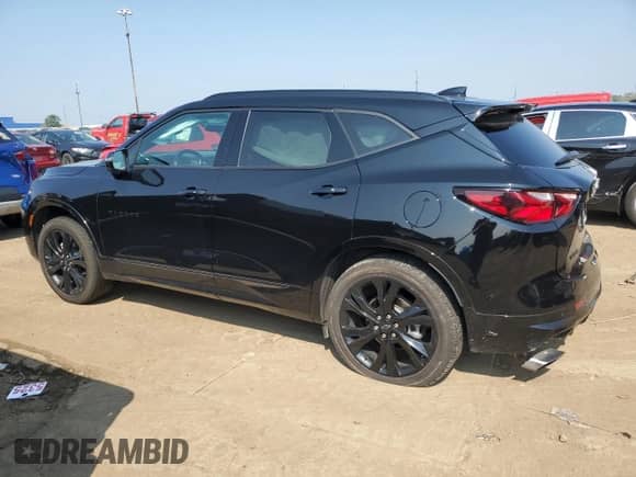 2022 Chevrolet Blazer RS с VIN 3GNKBERS1NS211588, выставлен на аукционе Copart как лот 68422405 с пробегом 24 213 миль миль и Списание • Salvage title. История ставок и продаж доступна на DreamBid. Изображение 2.