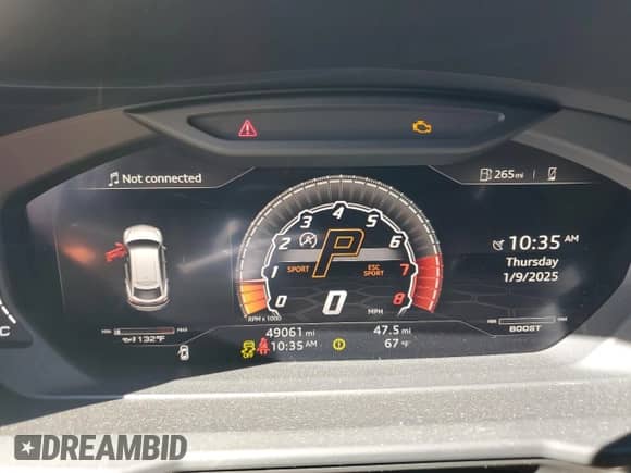 2019 Lamborghini Urus с VIN ZPBUA1ZL5KLA03794, выставлен на аукционе Copart как лот 41689155 с пробегом 49 061 миль миль и Списание • Salvage title. История ставок и продаж доступна на DreamBid. Изображение 9.