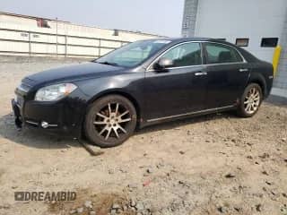 2010 Chevrolet Malibu LTZ with VIN 1G1ZE5E00AF136036, listed as a Copart auction lot 65701985 with 227,332 mi miles and Salvage title. Bid and sale history available at DreamBid. Image 1.