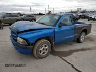 2000 Dodge Dakota with VIN 1B7FL26X3YS776561, listed as a Copart auction lot 44705295 with Not provided miles and Salvage title. Bid and sale history available at DreamBid. Image 1.