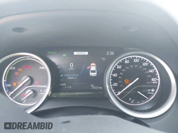 2023 Toyota Camry Hybrid XLE with VIN 4T1F31AK2PU612612, listed as a IAAI auction lot 43246178 with 25,221 mi miles and . Bid and sale history available at DreamBid. Image 7.