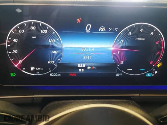 2024 Mercedes-Benz GLS 450 z VIN 4JGFF5KE5RB201341, wystawiony jako Copart lot #64137595 z przebiegiem 8 313 mil mil oraz Szkoda całkowita • Salvage title. Historia ofert i sprzedaży dostępna na DreamBid. Obrazek 9.