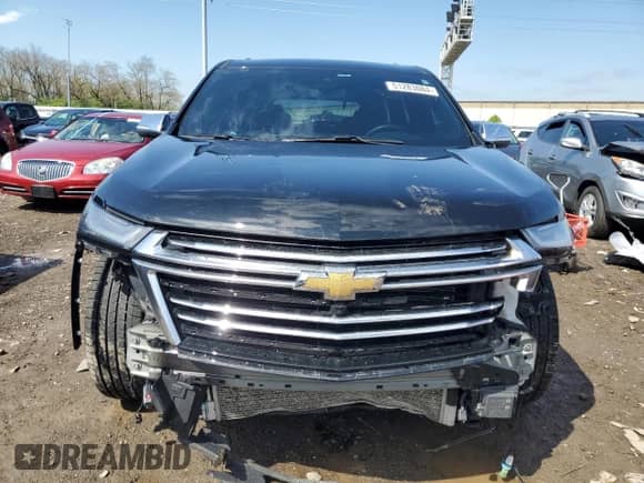 2022 Chevrolet Traverse Premier с VIN 1GNERKKW9NJ195517, выставлен на аукционе Copart как лот 51283084 с пробегом 30 194 миль миль и Списание • Salvage title. История ставок и продаж доступна на DreamBid. Изображение 5.