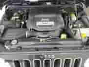 2018 Jeep Wrangler Sahara with VIN 1C4AJWBG3JL909722, listed as a Copart auction lot 50486925 with 45,104 mi miles and Salvage title. Bid and sale history available at DreamBid. Image 12.