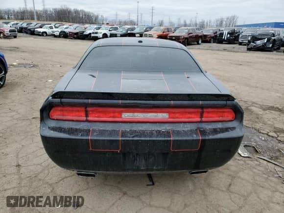 2014 Dodge Challenger R/T Plus with VIN 2C3CDYBT7EH250351, listed as a Copart auction lot 43872685 with 53,080 mi miles and Clean title. Bid and sale history available at DreamBid. Image 6.