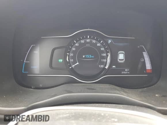 2021 Hyundai Kona Ultimate with VIN KM8K53AG6MU125571, listed as a Copart auction lot 86709335 with 21,527 mi miles and Non repairable. Bid and sale history available at DreamBid. Image 9.