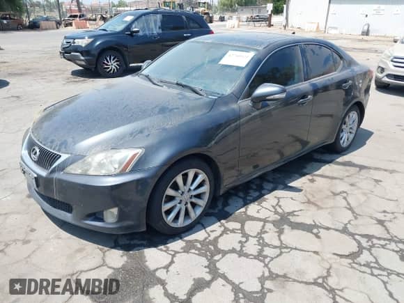 2010 Lexus IS 250 z VIN JTHBF5C29A5108167, wystawiony jako IAAI lot #42760524 z przebiegiem 276 481 mil mil oraz . Historia ofert i sprzedaży dostępna na DreamBid. Obrazek 2.