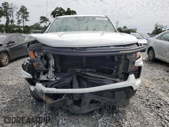 2022 Chevrolet Silverado 1500 Work Truck with VIN 3GCNAAEK4NG532423, listed as a Copart auction lot 62166655 with 47,405 mi miles and Salvage title. Bid and sale history available at DreamBid. Image 5.