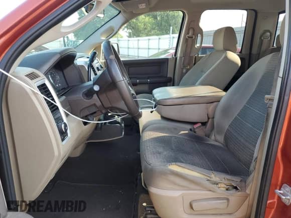 2009 Dodge 1500 SLT with VIN 1D3HB18T19S744894, listed as a Copart auction lot 64637615 with 238,112 mi miles and Salvage title. Bid and sale history available at DreamBid. Image 7.