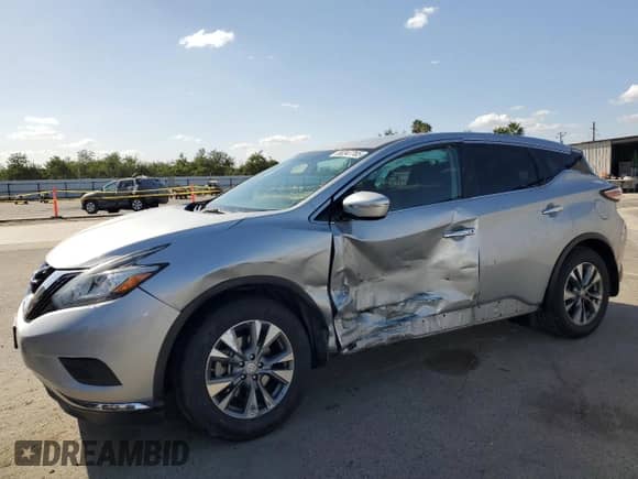 2015 Nissan Murano Platinum с VIN 5N1AZ2MG9FN203103, выставлен на аукционе Copart как лот 80347765 с пробегом 84 741 миль миль и Списание • Salvage title. История ставок и продаж доступна на DreamBid. Изображение 1.