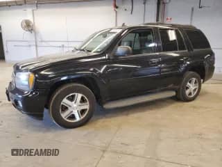 2007 Chevrolet TrailBlazer LT z VIN 1GNET13M772104069, wystawiony jako Copart lot #78030214 z przebiegiem 97 198 mil mil oraz Czysty tytuł • Clean title. Historia ofert i sprzedaży dostępna na DreamBid. Obrazek 1.