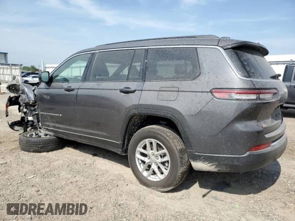 2025 Jeep Grand Cherokee Laredo with VIN 1C4RJJAGXS8663795, listed as a Copart auction lot 53725795 with 1,465 mi miles and Salvage title. Bid and sale history available at DreamBid. Image 2.