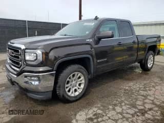 2019 GMC Sierra 1500 SLE with VIN 2GTV2MEC6K1210913, listed as a Copart auction lot 56546005 with 73,829 mi miles and Clean title. Bid and sale history available at DreamBid. Image 1.