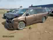 2020 Toyota Sienna LE with VIN 5TDJZ3DCXLS244904, listed as a Copart auction lot 49232455 with 125,791 mi miles and Non repairable. Bid and sale history available at DreamBid. Image 1.