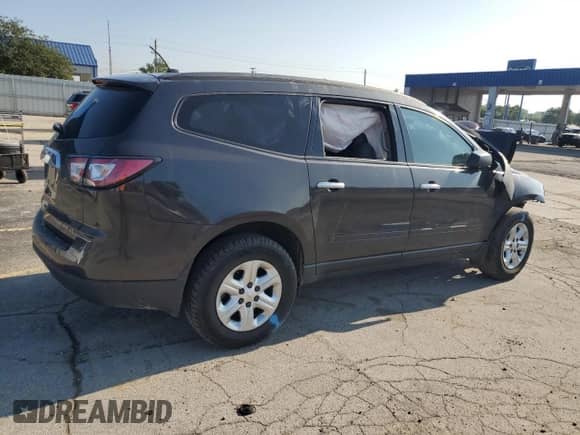 2015 Chevrolet Traverse LS with VIN 1GNKRFKD3FJ265197, listed as a Copart auction lot 68460975 with Not provided miles and Clean title. Bid and sale history available at DreamBid. Image 3.