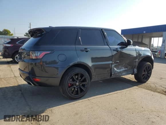 2018 Land Rover Range Rover Sport with VIN SALWR2RE9JA184658, listed as a Copart auction lot 68979025 with 113,732 mi miles and Salvage title. Bid and sale history available at DreamBid. Image 3.