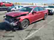 2021 Honda Accord EX-L with VIN 1HGCV1F58MA100789, listed as a Copart auction lot 80753515 with 44,273 mi miles and Salvage title. Bid and sale history available at DreamBid. Image 1.