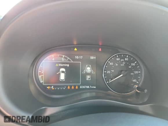2023 Nissan Kicks SR with VIN 3N1CP5DV8PL505764, listed as a Copart auction lot 71995125 with 36,788 mi miles and Salvage title. Bid and sale history available at DreamBid. Image 9.