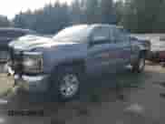 2016 Chevrolet Silverado 1500 LT with VIN 1GCUKREC6GF191336, listed as a Copart auction lot 82389795 with 334,818 mi miles and Salvage title. Bid and sale history available at DreamBid. Image 1.