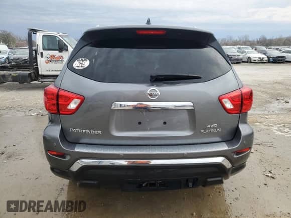 2020 Nissan Pathfinder Platinum с VIN 5N1DR2DM0LC634911, выставлен на аукционе Copart как лот 50575835 с пробегом 80 597 миль миль и Списание • Salvage title. История ставок и продаж доступна на DreamBid. Изображение 6.