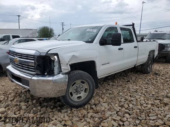 2017 Chevrolet Silverado 2500HD Work Truck with VIN 1GC1KUEG9HF227627, listed as a Copart auction lot 55286705 with 229,289 mi miles and Clean title. Bid and sale history available at DreamBid. Image 1.