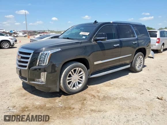 2018 Cadillac Escalade Premium Luxury z VIN 1GYS3CKJ3JR179603, wystawiony jako Copart lot #64998525 z przebiegiem 78 598 mil mil oraz Szkoda całkowita • Salvage title. Historia ofert i sprzedaży dostępna na DreamBid. Obrazek 1.